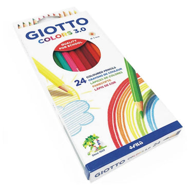 FILA Giotto color Pencils 3.0 set of 24 pcs The Stationers